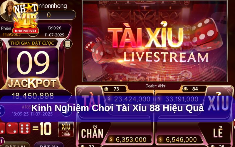 Áp dụng mẹo chơi tài xỉu 88 đúng lúc