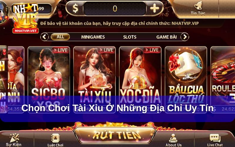 Nên xem tài xỉu là một bộ môn cá cược giải trí