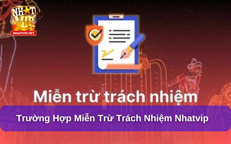 Miễn trừ trách nhiệm Nhatvip: Điều Cần Biết Khi Sử Dụng 2 Nhatvip không can thiệp vào kết quả thắng thua trong các cược